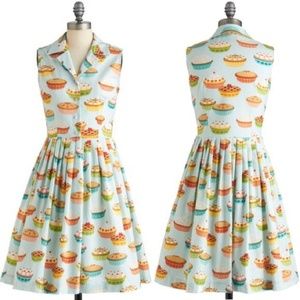 Bea and Dot Modcloth Pie Dress 3X Plus Size